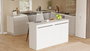 Hanah Home Mesa de Cocina OR1-W Blanca